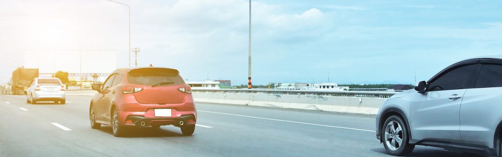 Background of a moving vehicle - Book Your MOT in Edington